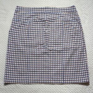 J. McLaughlin Houndstooth Mayer Skirt